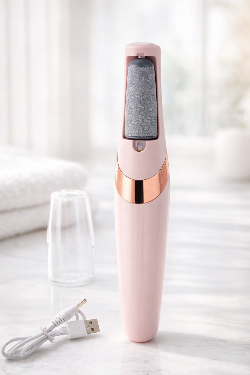 Lima de pies eléctrica